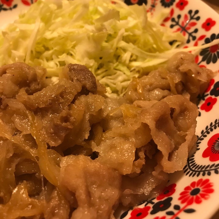 子どももパクパク！豚のしょうが焼き